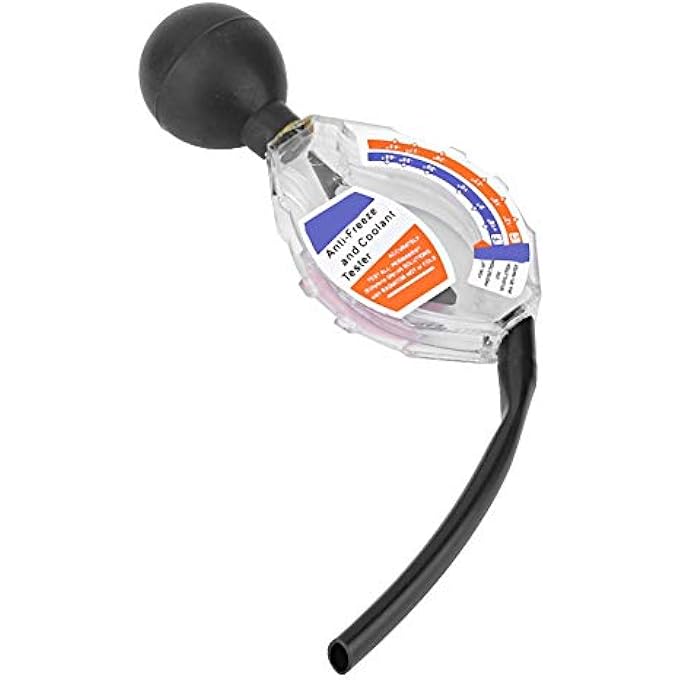 Psytfei COOLANT TESTER AUTOMOTIVE ANTIFREEZE AND COOLANT TESTER ABS HYDROMETER TESTER DIAL TYPE ANTIFREEZE COOLANT REFRACTOMETER FOR ETHYLENE GLYCOL COOLANT - Image 4